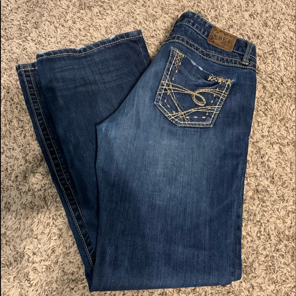 BKE Kate bootcut jeans dark wash 28x31.5